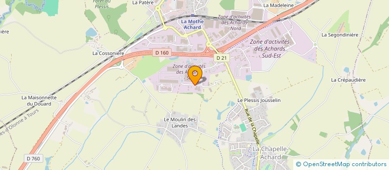 localisation de l'entreprise ESB IMMO  SAINT-GEORGES-DE-POINTINDOUX