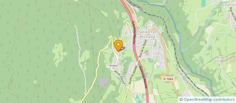 localisation de l'entreprise ESBE à VALSERHONE