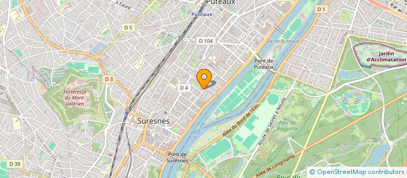localisation de l'entreprise ESBE à SURESNES