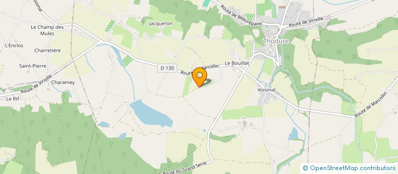 localisation de l'entreprise ESBK  THODURE