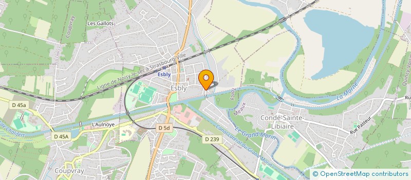 localisation de l'entreprise ESBLY JOUE à ESBLY