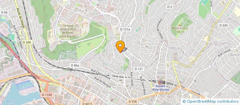 localisation de l'entreprise ESBM  MONT-SAINT-AIGNAN