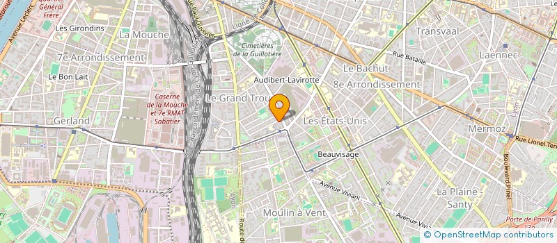 localisation de l'entreprise ESBS IMMO  LYON