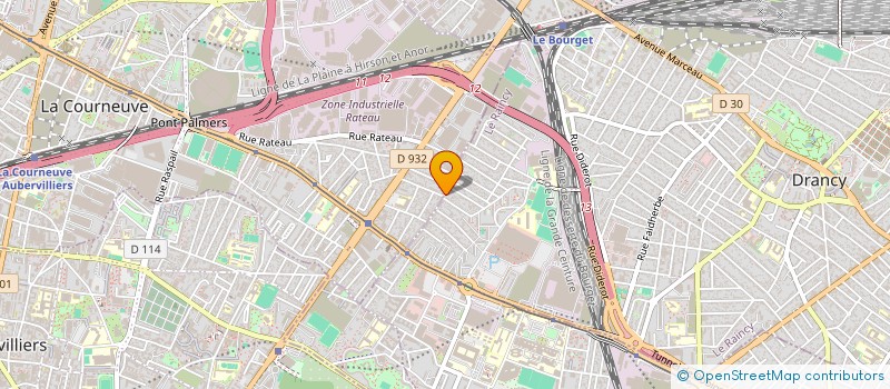 localisation de l'entreprise ESC à DRANCY