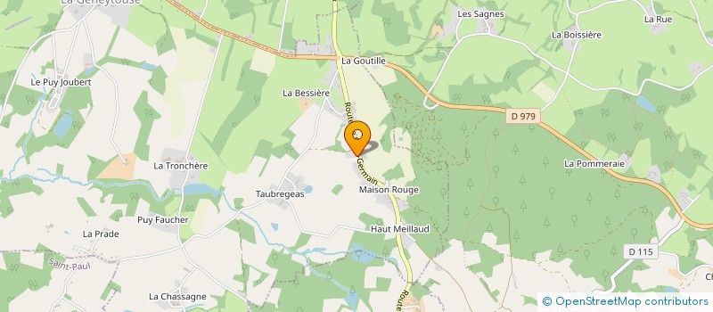 localisation de l'entreprise ESC  LA GENEYTOUSE