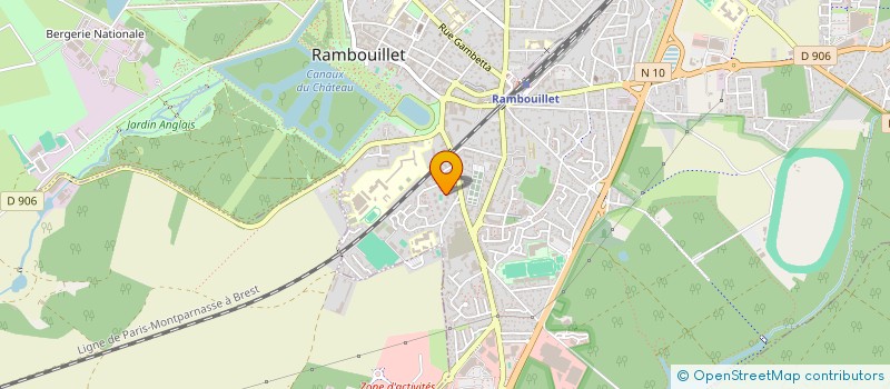 localisation de l'entreprise ESC  RAMBOUILLET