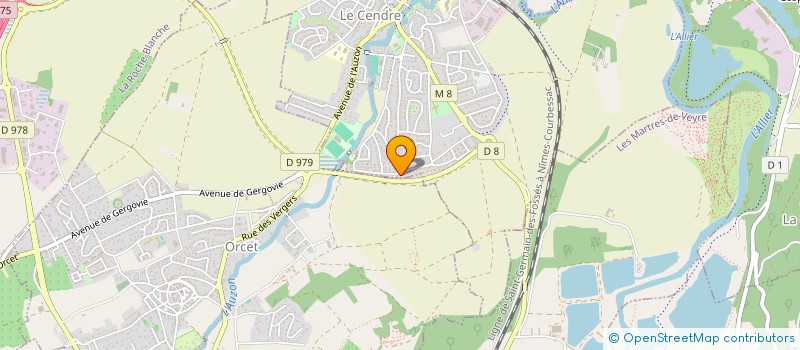 localisation de l'entreprise ESC'APE GAME 63  LE CENDRE