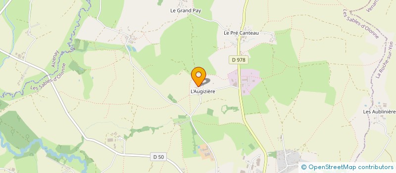 localisation de l'entreprise ESC ART GO à BEAULIEU-SOUS-LA-ROCHE