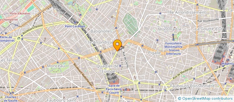 localisation de l'entreprise ESC FILMS  PARIS