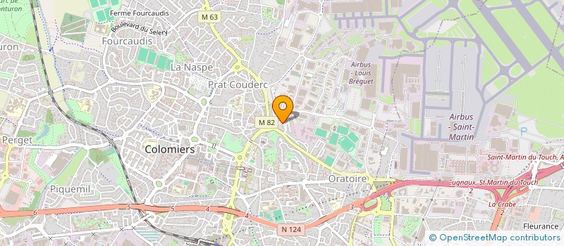 localisation de l'entreprise ESC MNM BOXING COLUMERIN à COLOMIERS