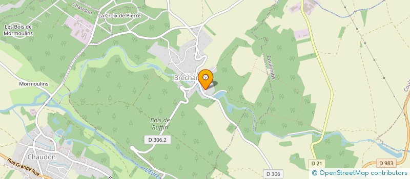 localisation de l'entreprise ESC-PROJETS à SENANTES