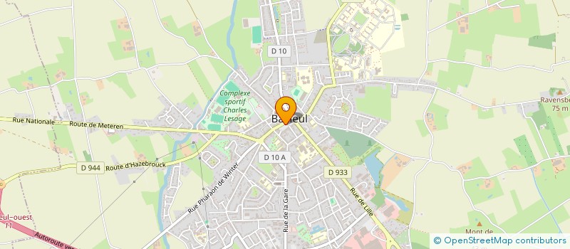 localisation de l'entreprise ESCA' BELLE EMPLOIS à BAILLEUL