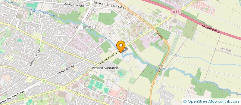 localisation de l'entreprise ESCA PARTENAIRES MIDI-PYRENEES à PAU