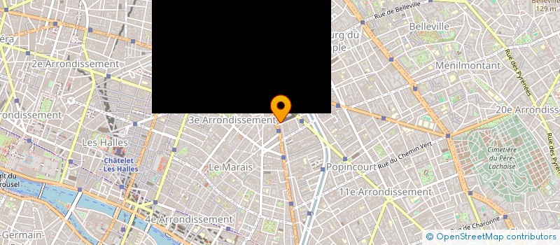 localisation de l'entreprise ESCA PLUS  PARIS