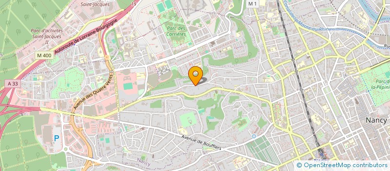 localisation de l'entreprise ESCADA  NANCY