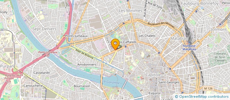 localisation de l'entreprise ESCADRILLE à TOULOUSE