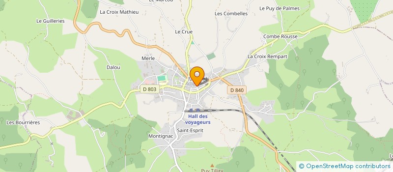 localisation de l'entreprise ESCADRILLE 4L  MARTEL