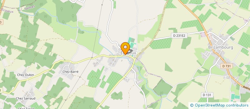 localisation de l'entreprise ESCADRILLE D'ECOYEUX  ECOYEUX