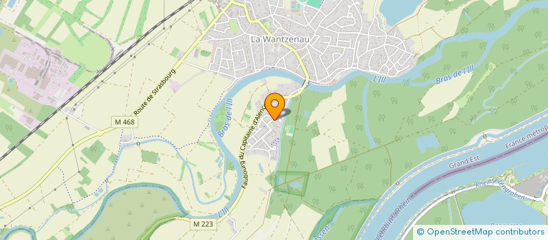 localisation de l'entreprise ESCALA PERFORMANCE  LA WANTZENAU