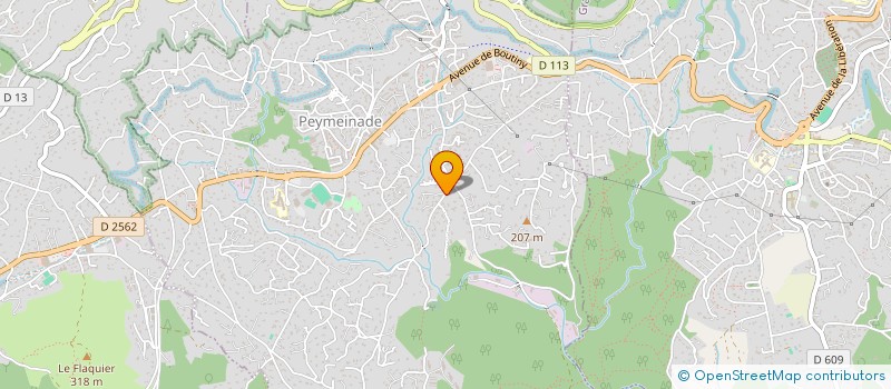 localisation de l'entreprise ESCALADE  PEYMEINADE