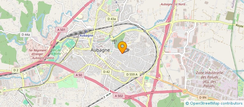 localisation de l'entreprise ESCALADE - CLUB AUBAGNAIS à AUBAGNE
