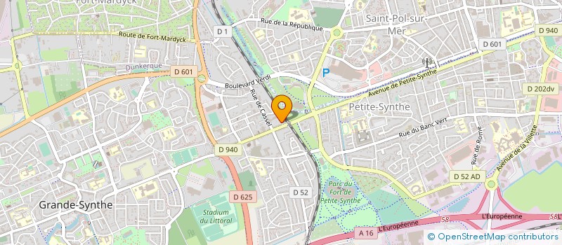 localisation de l'entreprise ESCALAUTO 59 à DUNKERQUE