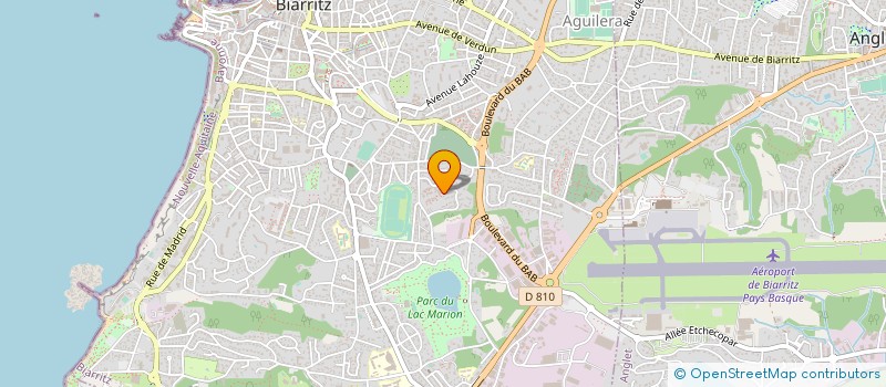 localisation de l'entreprise ESCALAZUR à BIARRITZ