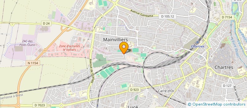 localisation de l'entreprise ESCALDA FRERES à MAINVILLIERS