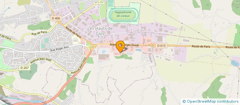 localisation de l'entreprise ESCALE  LISIEUX