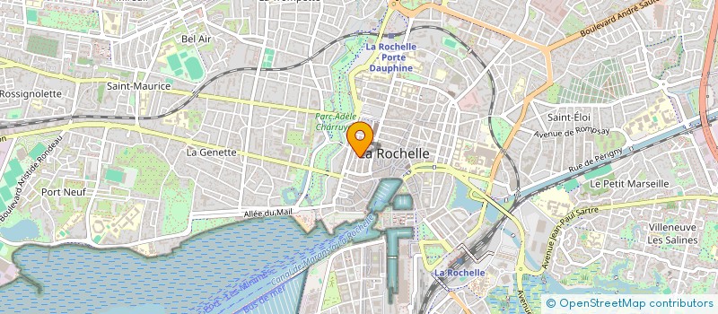 localisation de l'entreprise ESCALE  LA ROCHELLE