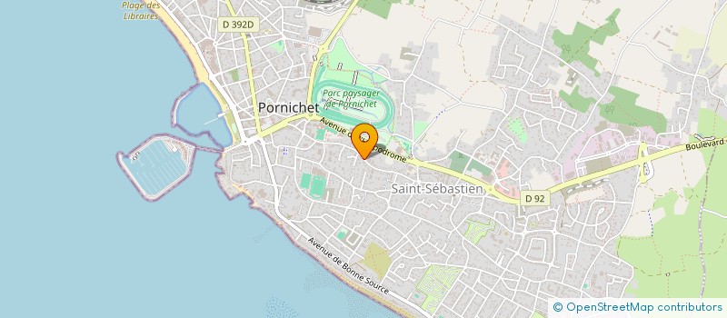 localisation de l'entreprise ESCALE à PORNICHET