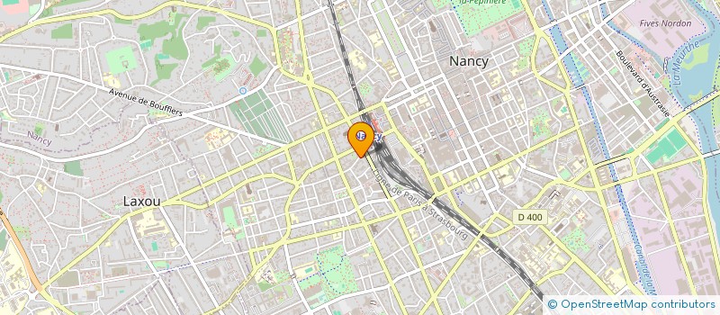 localisation de l'entreprise ESCALE AFRICAINE  NANCY