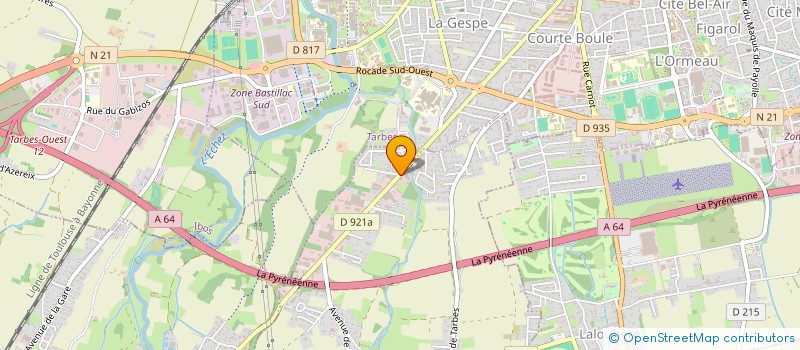 localisation de l'entreprise ESCALE AU MAROC - 65-  ODOS