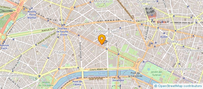 localisation de l'entreprise ESCALE AUTO à PARIS