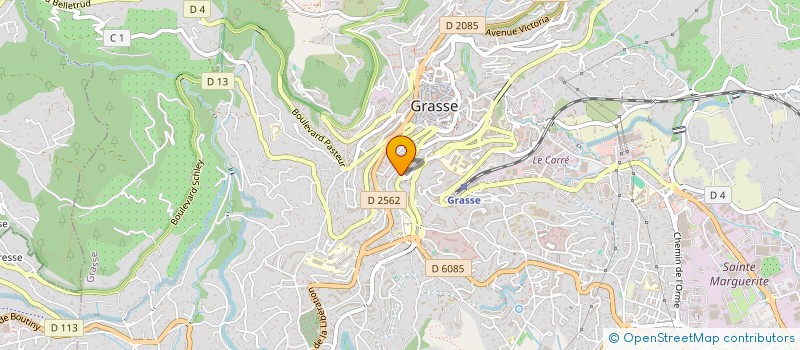 localisation de l'entreprise ESCALE AZUR à GRASSE