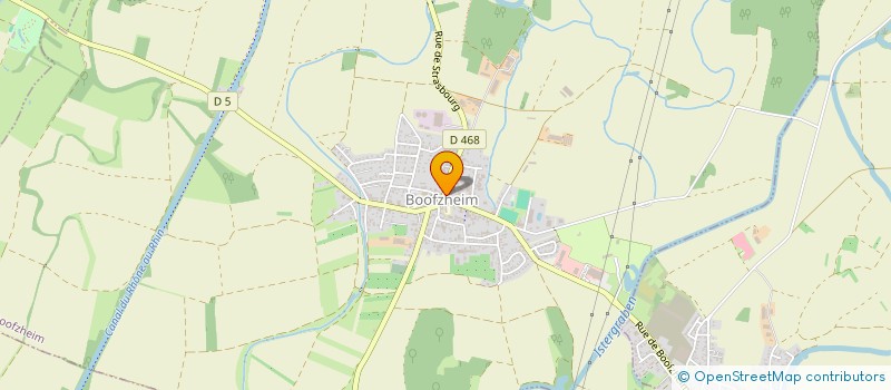 localisation de l'entreprise ESCALE BEAUTE à BOOFZHEIM