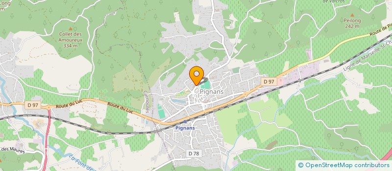 localisation de l'entreprise ESCALE BEAUTE à PIGNANS