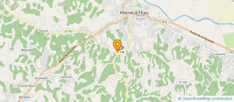 localisation de l'entreprise ESCALE BIEN ETRE à MORNE A L'EAU