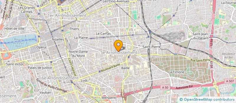 localisation de l'entreprise ESCALE D'ASIE à MARSEILLE