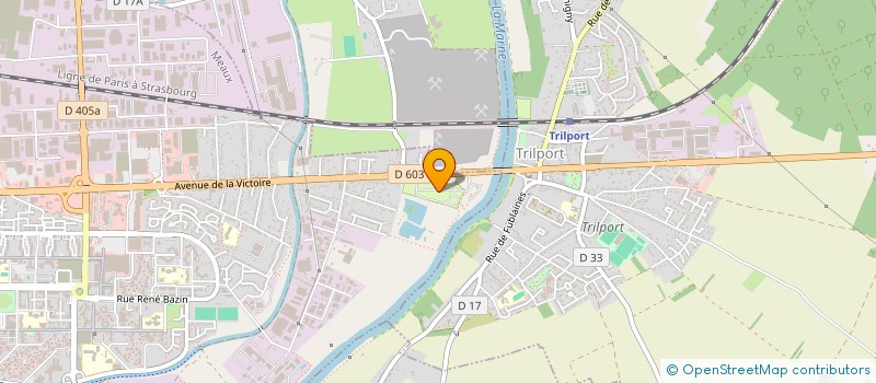 localisation de l'entreprise ESCALE DE LA MARNE à MEAUX