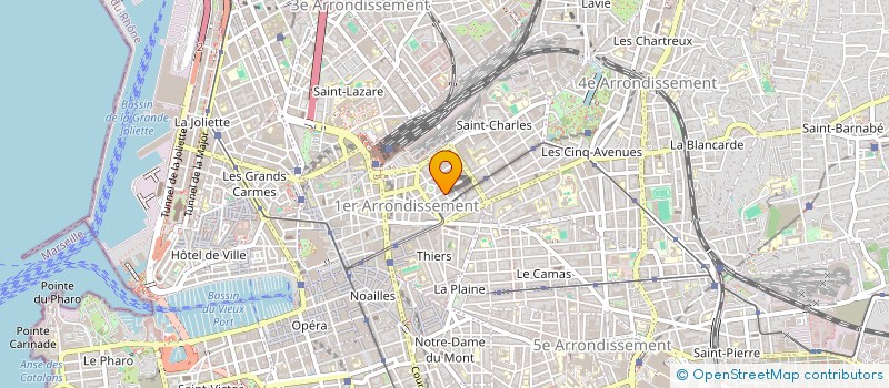 localisation de l'entreprise ESCALE DES PRINCESSES  MARSEILLE