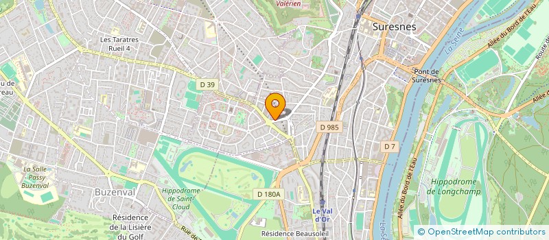 localisation de l'entreprise ESCALE DES SENS à SURESNES
