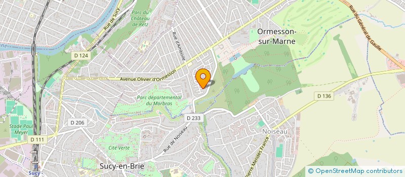 localisation de l'entreprise ESCALE DISTRIBUTION  ORMESSON-SUR-MARNE