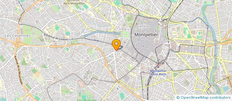 localisation de l'entreprise ESCALE DU LIBAN à MONTPELLIER