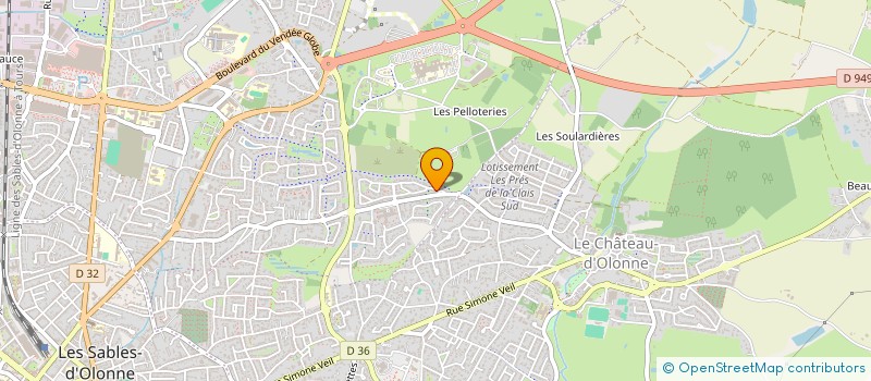 localisation de l'entreprise ESCALE EN COTE DE LUMIERE à LES SABLES D'OLONNE