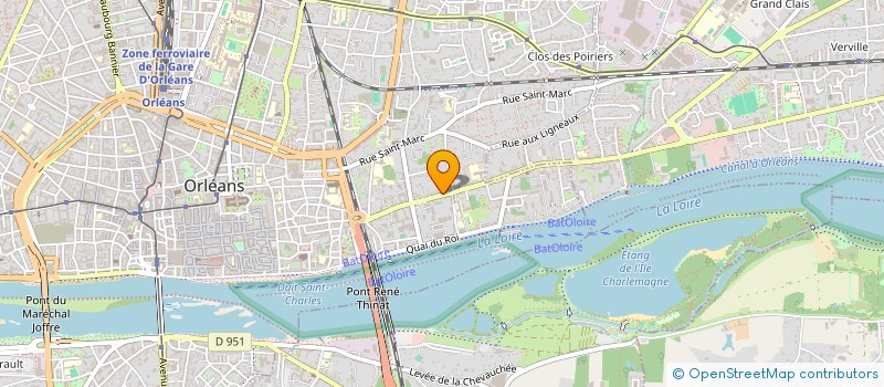 localisation de l'entreprise ESCALE EN VIRGINIE à ORLEANS