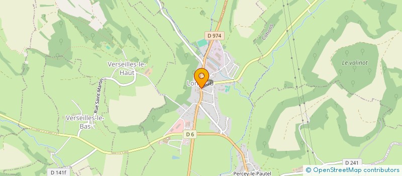 localisation de l'entreprise ESCALE EXPLOITATION à LONGEAU-PERCEY