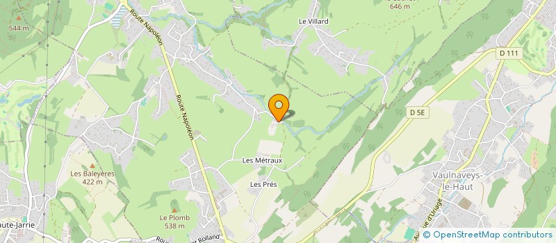 localisation de l'entreprise ESCALE FRANCE  BRIE-ET-ANGONNES