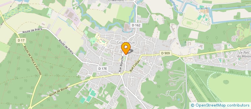 localisation de l'entreprise ESCALE GOURMANDE à GOUVIEUX