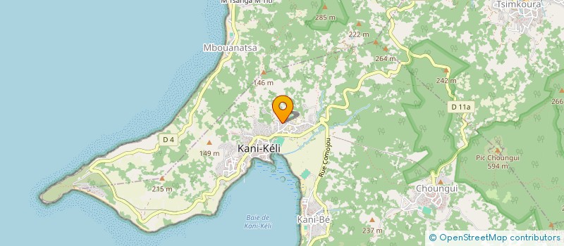 localisation de l'entreprise ESCALE MAORAISE à KANI-KELI
